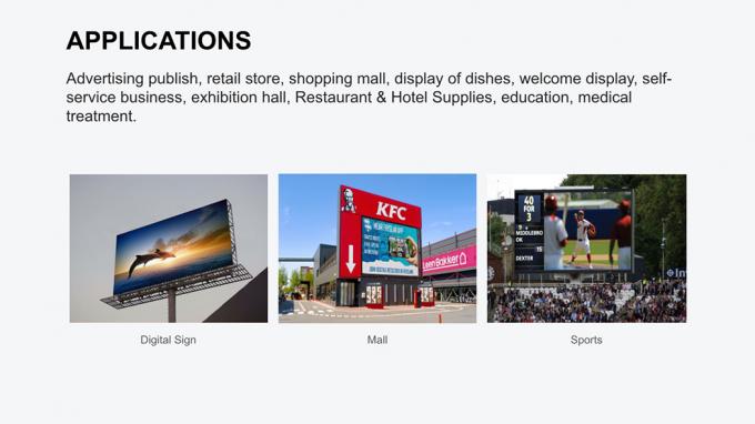 Ecrã de exibição LED fixo externo P3.91 P4.81 P6.25 P7.8 P10.4 Parede de vídeo LED de cor fina 7