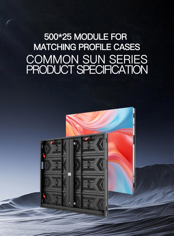 Display LED externo de poupança de energia P3.91 Módulos para publicidade em vídeo 0