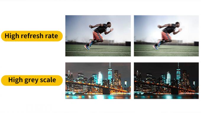 Display LED de alta definição para instalação e instalação de parede de vídeo interior 5