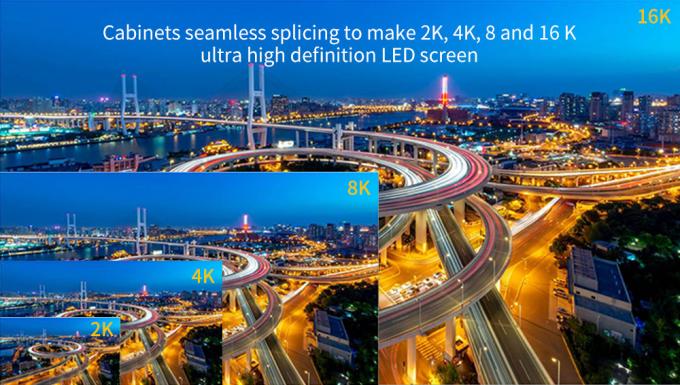 Display LED de alta definição para instalação e instalação de parede de vídeo interior 4