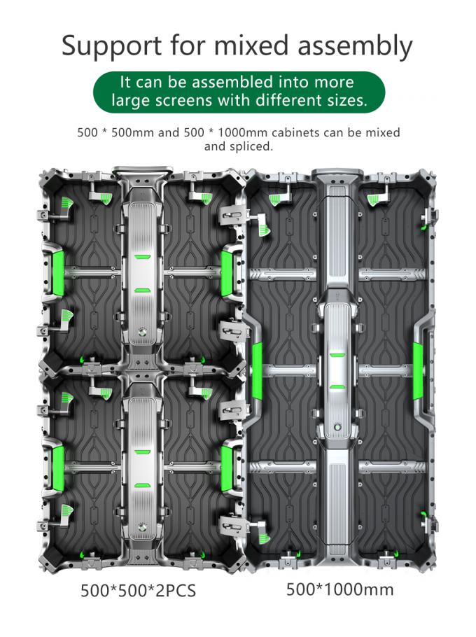 Aluguer de tela LED com tela de vídeo LED de alto desempenho P2.5 P3 P4 P5 P6 Ecrã de exibição LED exterior interior 6