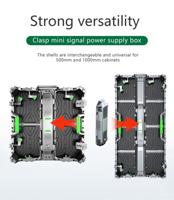 Aluguer de tela LED com tela de vídeo LED de alto desempenho P2.5 P3 P4 P5 P6 Ecrã de exibição LED exterior interior 7