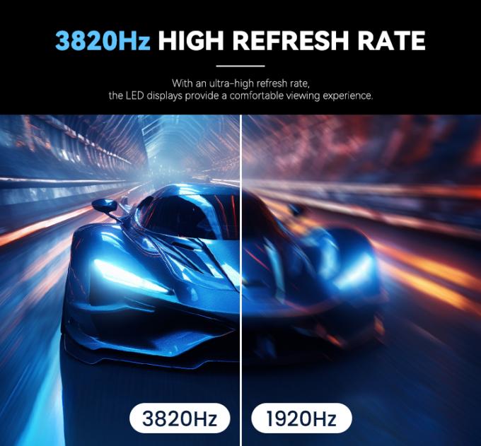 P3.91 P4.81 Ecrã LED de locação exterior curvado HD Full Color LED Ecrã de eventos LED 3