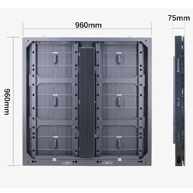 P8 Publicidade ao ar livre Ecrã LED gigante P2.5 P4 P5 P8 P10 DOOH 1