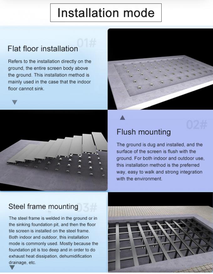 P3.91 Piso de Dança Indoor/Outdoor Tela de LED Interativa para Pista de Dança 3