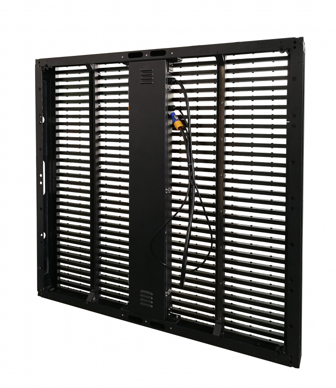 LED de parede transparente 3D personalizado para tela de vidro LED transparente Display publicitário interior Display LED transparente 2