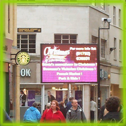 P6 Ecrã de exibição de sinais de publicidade LED para móveis externos com função SDK para agências de varejo e OEM 6