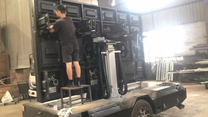 Ecrã LED para móvel de trailer, outdoor, outdoor, outdoor, billboard, LED display screen, LED screen-trailer 1