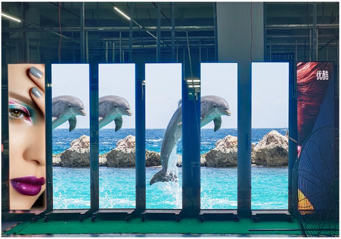 HD Movível LED Poster Display Screen Indoor Outdoor Floor Standing P1.8 P2 Foldable Led Poster Screen P2.5 Led Screen Poster 9