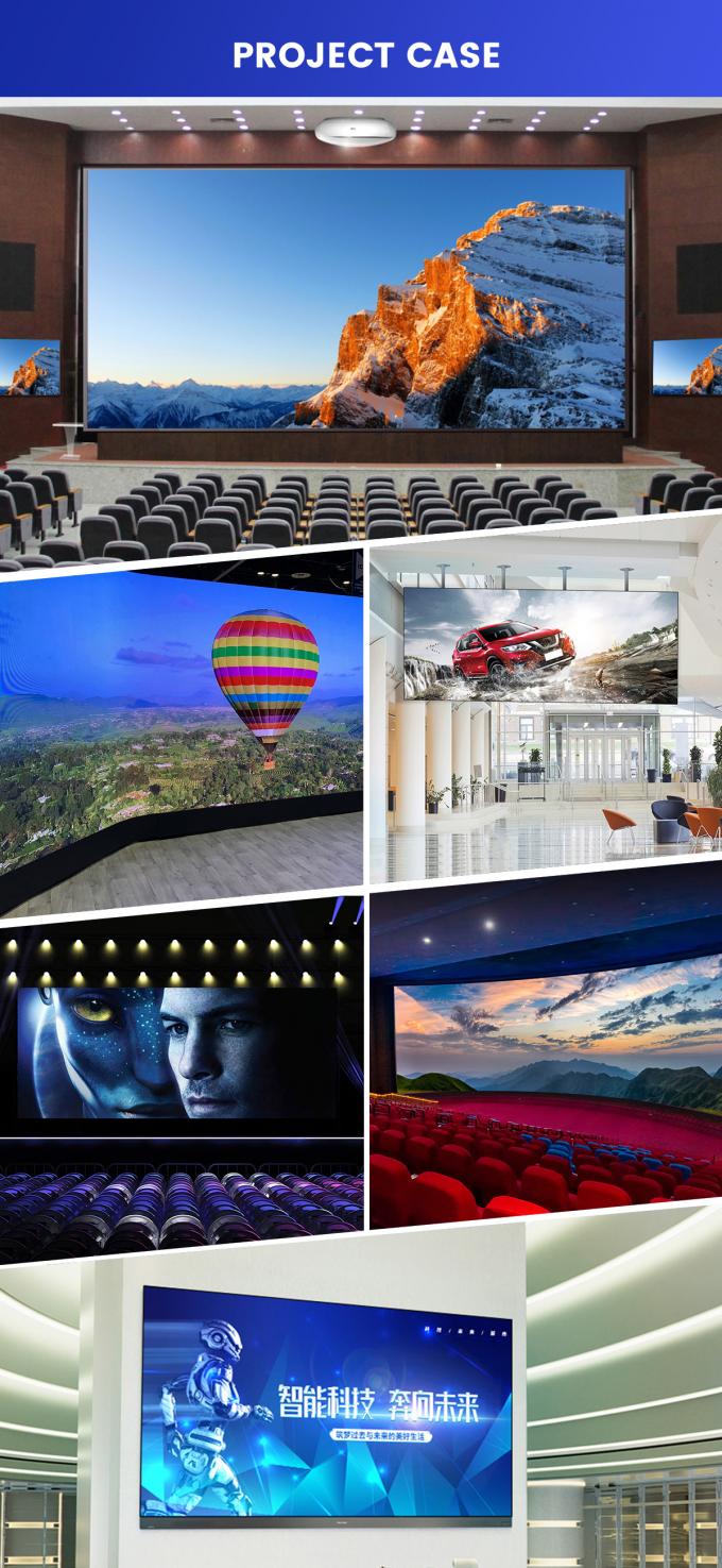8K 4K HD P1.2 P1.5 P1.8 P2 P2.5 P3 Full Color Ultrafinho Fixo Indoor LED Video Wall Panel Screen Display 2