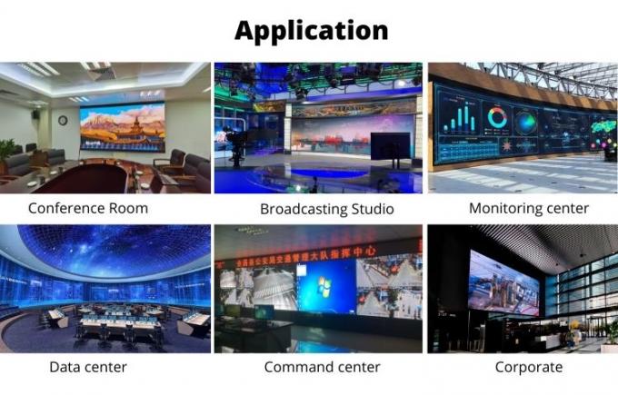 Painel de exibição de vídeo LED para igreja micro fino COB interno à prova d'água com passo de pixel pequeno P0.6 P0.7 P0.9 P1.25 8