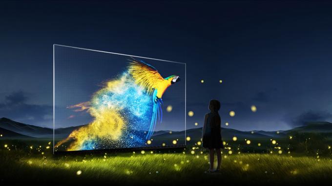 Ecrã LED Holográfico Transparente P3.91 Ecrã LED Full Color Ecrã LED Invisível Ecrã LED Invisível 5