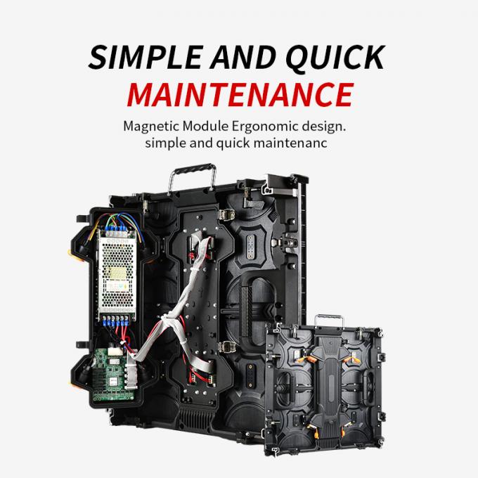 P3.91 P2.6 Aluguel de Cinema LED Screen Christmas Show Dança Festa LED Display Eventos Backstage Igreja LED Video Wall 2