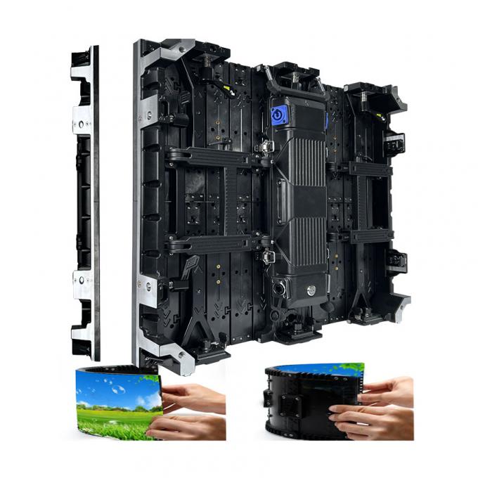 Aluguel de Painel de Vídeo LED Flexível Curvo Indoor/Outdoor para Exposição e Atividades de Palco - P2.976 P3.91 P4.81 1