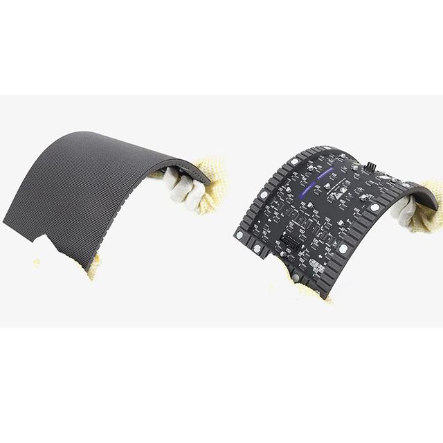 Tela de TV LED flexível personalizável P3 Painel LED flexível interno Preço da tela sexy 0