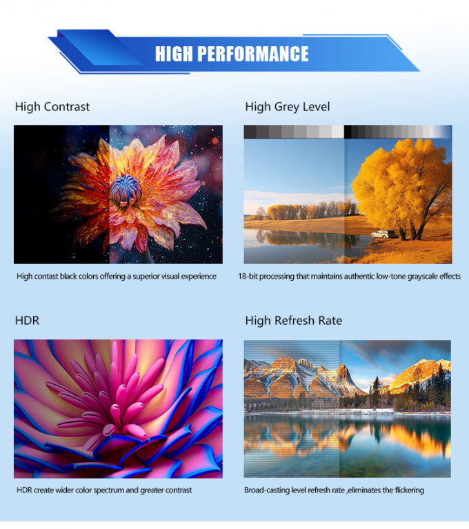 Ecrã LED interativo P2.6 P2.97 P3.91 Ecrã LED 4