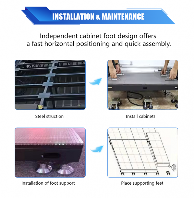 Ecrã LED interativo P2.6 P2.97 P3.91 Ecrã LED 9