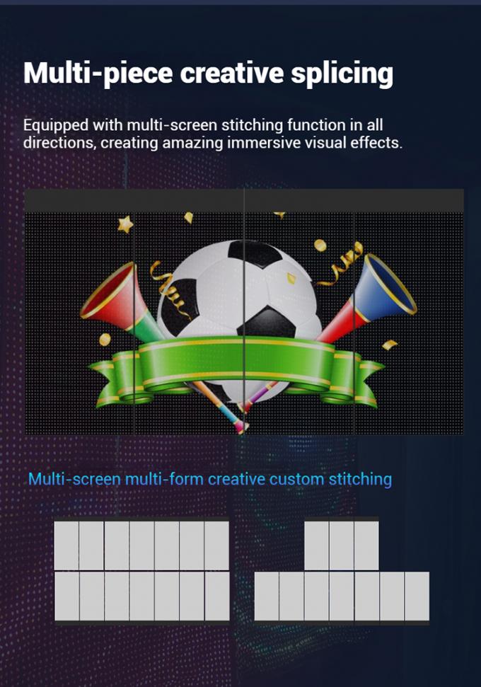 Display LED Voador com Tapete Mágico de Drone Tela LED Filme Tela Recarregável para Publicidade Externa Personalizada 4