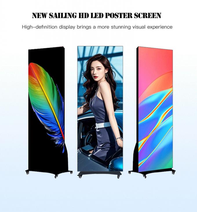 P2.5 Poster LED dobrável Indoor LED Poster Publicidade Apresentação do produto 1