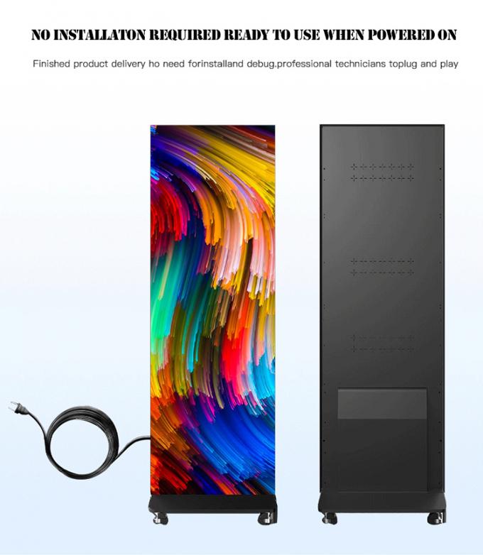 P2.5 Poster LED dobrável Indoor LED Poster Publicidade Apresentação do produto 4