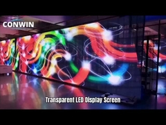 P7.82 Ecrã LED transparente 70% taxa de transparência P7.82 Parede de vídeo LED transparente