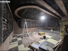 Display HD LED interior Pixel 1,53mm Ultra Slim Alumínio LED painéis de parede de vídeo