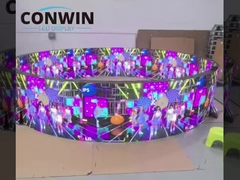 Tela de TV LED flexível personalizável P3 Painel LED flexível interno Preço da tela sexy