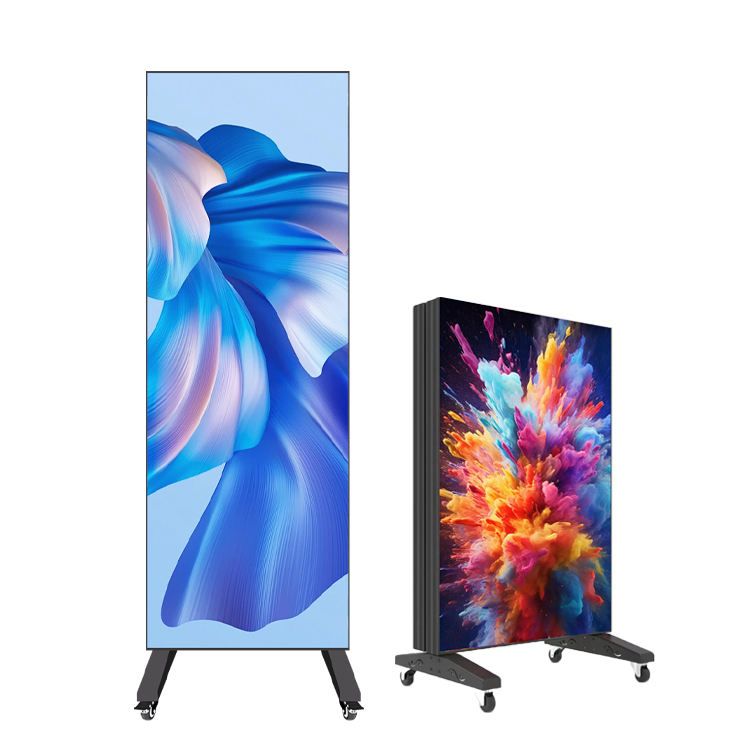 P2.5  Foldable LED poster Indoor LED Poster Advertising Product Show